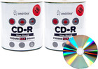Smart Buy Shiny Silver Top Cd-R 200 Pack 700Mb 52X Blank Recordable Discs, 200 D