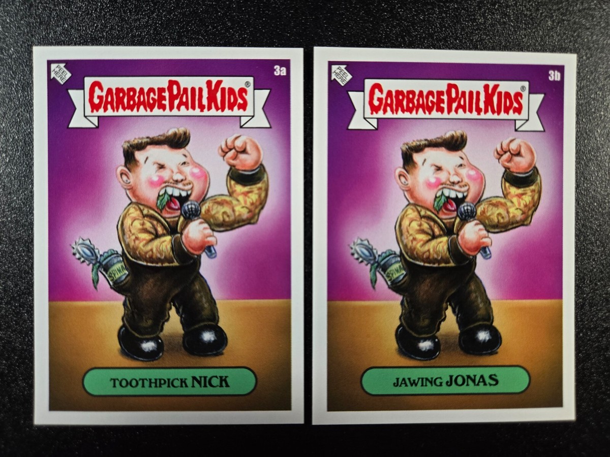 Spinach Nick Jonas Brothers Grammys 2020 Spoof Garbage Pail Kids 2