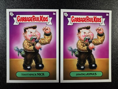 Spinach Nick Jonas Brothers Grammys 2020 Spoof Garbage Pail Kids 2