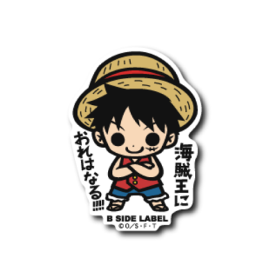 ONE PIECE STICKER Luffy,Zoro 1st Edition 26 Type Japan limited NEW