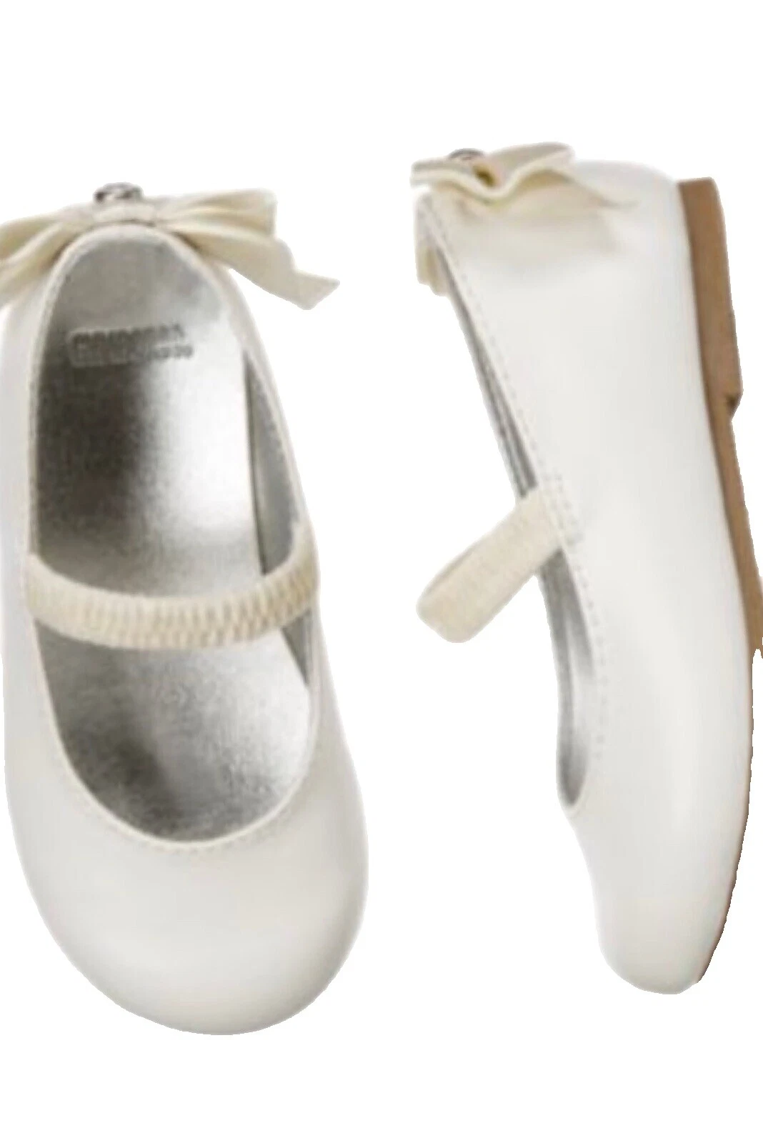 Gymboree White 7 US Shoe Baby Shoes