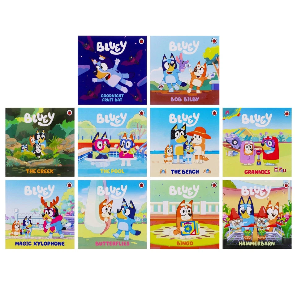 Bluey Let's Do This! 10 Picture Books Collection Box Set - Ages 3-7 - Paperback - Image 2 of 4