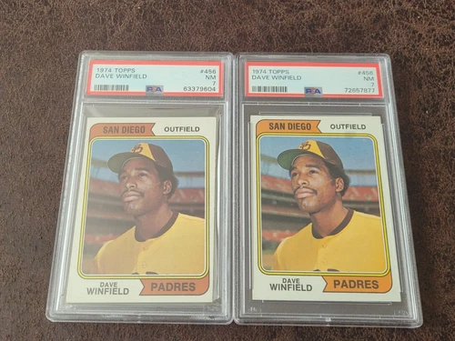 P1CK 1 - 1974 Topps Baseball ROOKIE Dave Winfield #456 - PSA 7 -New York Yankees