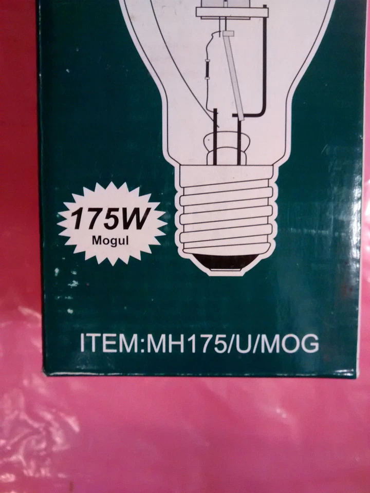 Plusrite 175W MH175/U/MOG M57 Metal Halide LIght Bulb 1014 - Fast Shipping - Image 2 of 4