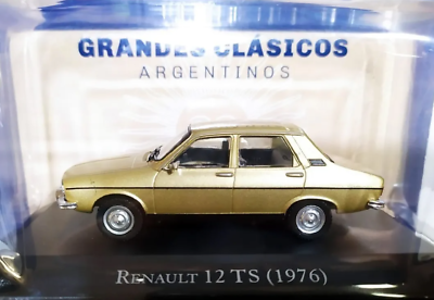 Renault 12 TS 1976 Argentina Rare Diecast Car Scale 1:43 | eBay