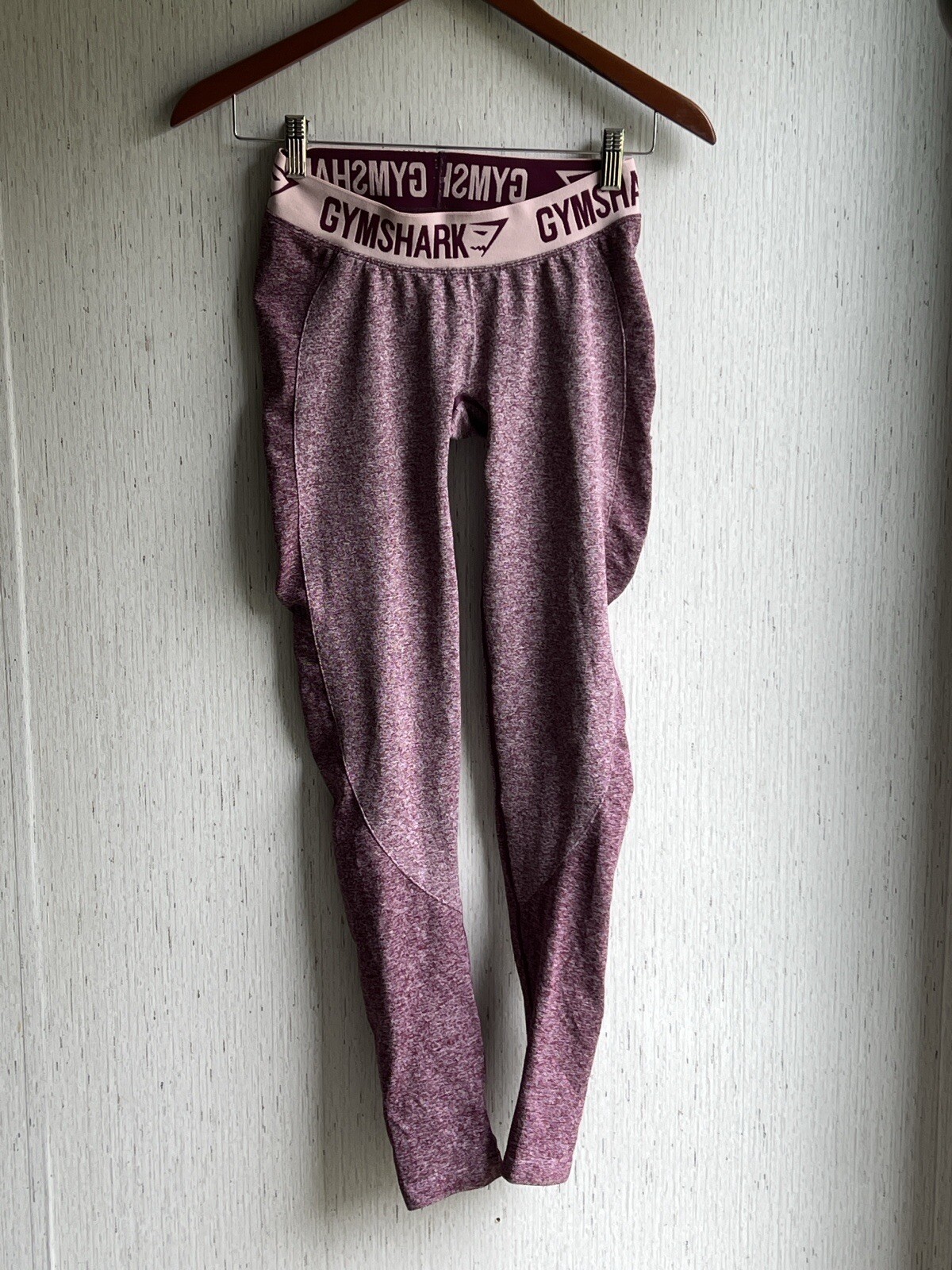 Gymshark Womens Flex Low Rise Purple Leggings Size S