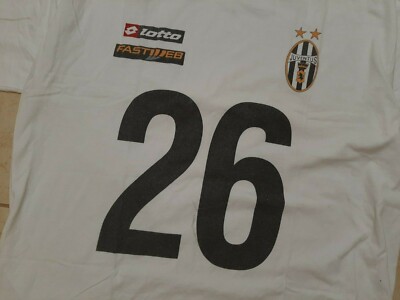 Juventus Football Shirt 2002/2003 Training Lotto L Soccer 26th