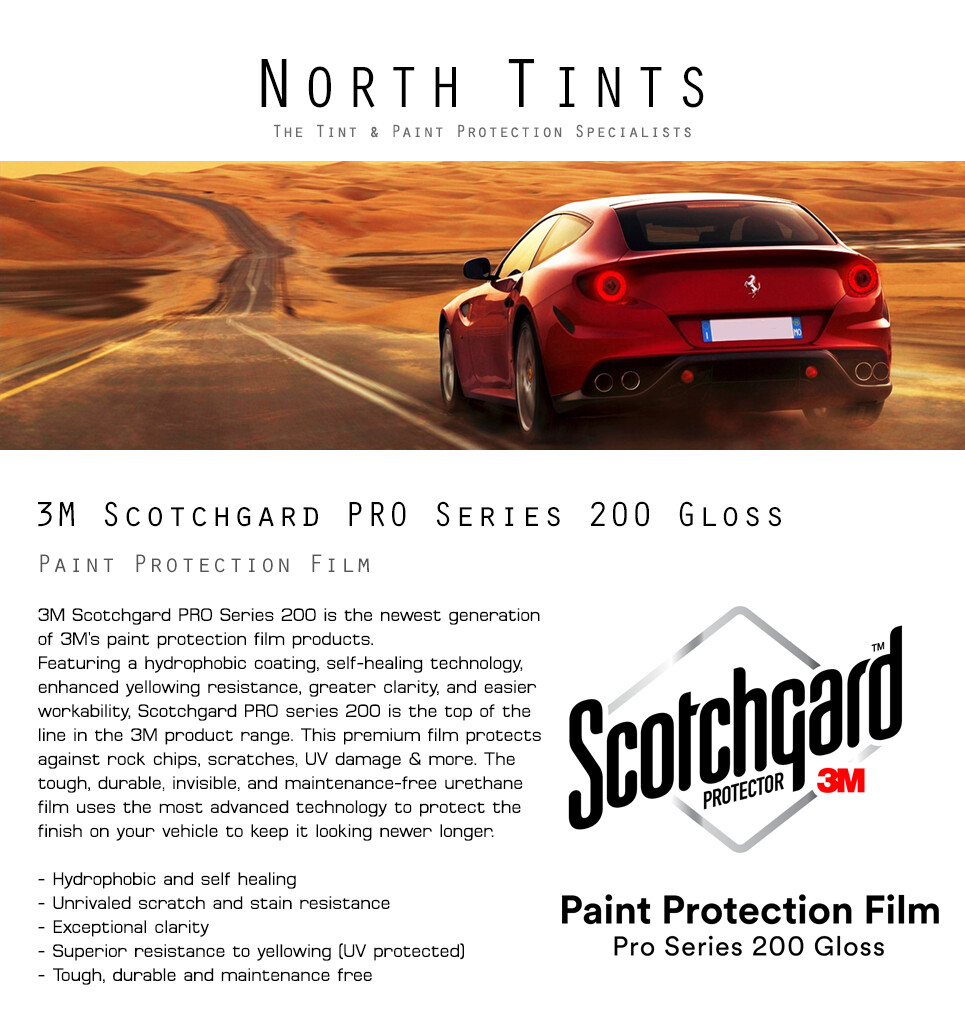 Porsche 911 GT3 2004-2005 Paint protection films Set