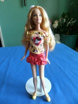 BARBIE MINNIE MOUSE DOLL | eBay