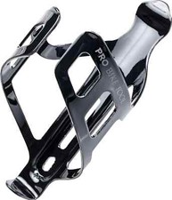 PRO Bike Tool - Aluminum Water Bottle Cage Holder Black for Mountain / Road Bike