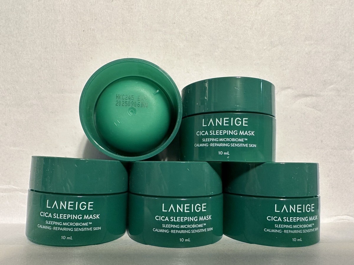 Laneige Cica Sleeping Mask Face Care Moisturizing 10ml x 5pcs