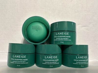 Laneige Cica Sleeping Mask Face Care Moisturizing 10ml x 5pcs