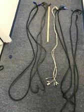 Set of KVM cables - four 12 ft. and one 6ft - VGA PS2 Keyboard PS2 Mouse