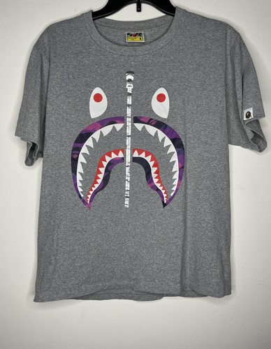 Bape Camo Shark Tee Gem
