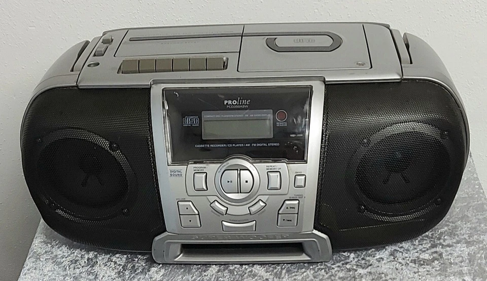 Proline PCD350ASW Cassette/CD /Tuner - Boombox