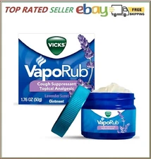 VapoRub Lavender Scent Chest Rub Ointment Relief from Cough, Cold, Aches & Pains