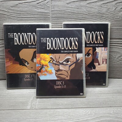 The Boondocks - Complete First Season (DVD, 2006, 3-Disc Set