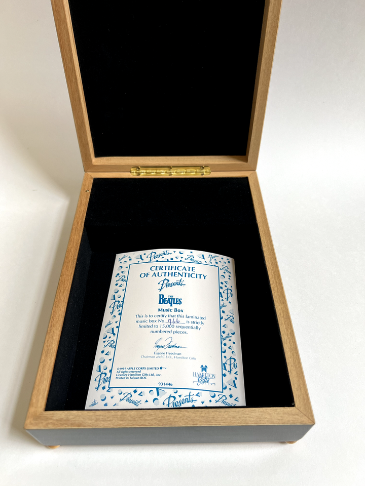 The Beatles Music Box 1991 Apple Hamilton Gifts 766 Limited Ed., Perfect, eBay