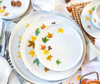 Rare Vintage Franciscan Indian Summer Dinnerware Set – Retro 1940s Plates,  Bowls