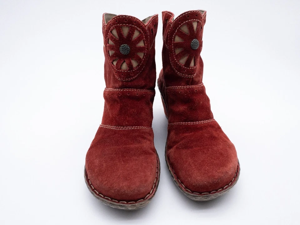 Josef Seibel Botas De Tobillo Para Dama Rojas Talla 37 EU Art. 9740-40 - Imagen 3 de 3