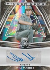 WILL MABREY 2022 ELITE EXTRA EDITION HIDDEN GEMS AUTOGRAPH