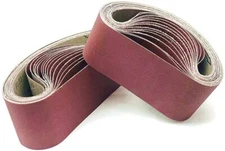 20PCS 3" x 21" Sanding Belts 40 60 80 120 150 240 400 Grit Belt Sander Sandpaper