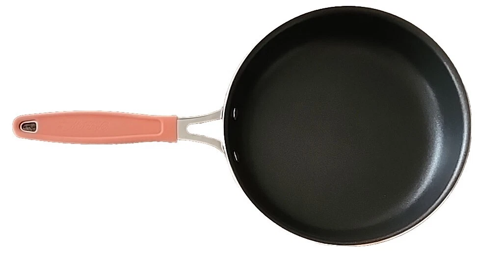 Pioneer Woman ~ FRONTIER SPECKLE CORAL ~ Enamel ~ Aluminum ~ 8" Skillet ~ Frypan