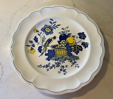 COPELAND SPODE BLUE BIRD IMPRESSED SIGNED PLA...