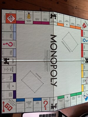Vintage Monopoly 1935 Commemorative Edition Parker Brother Board