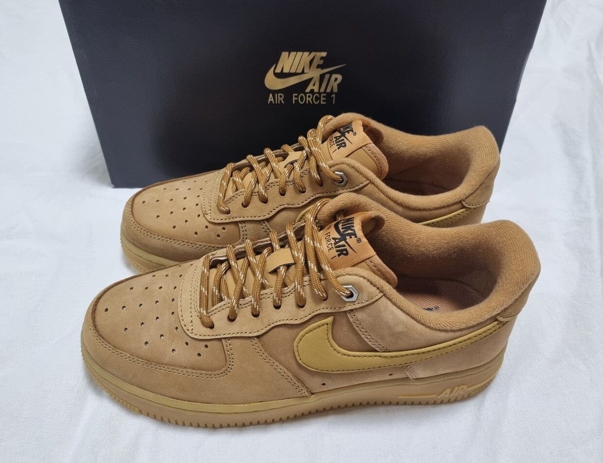 Nike Air Force 1 '07 WB Flax Gum Wheat 3.5-13Size CJ9179-200