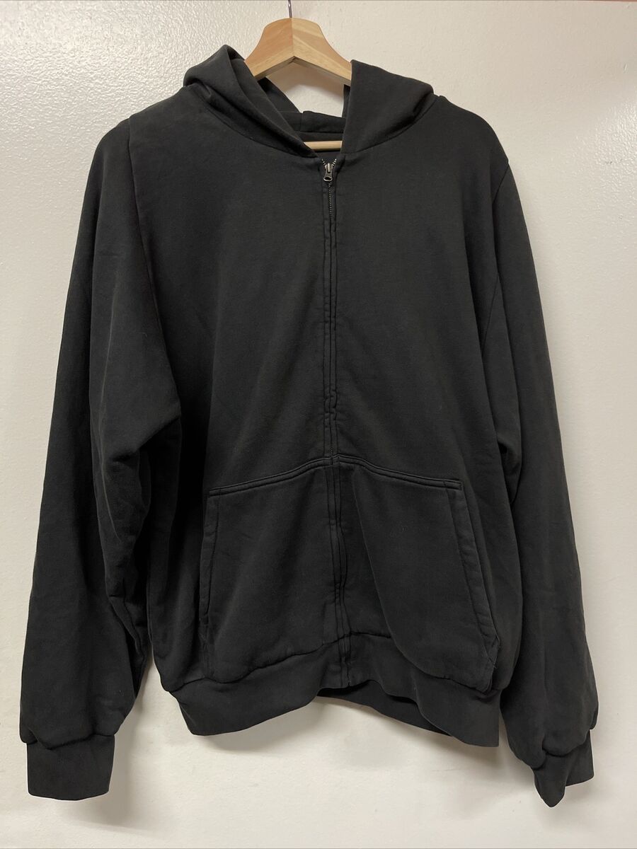 Yeezy Gap Hoodie Zip Up Black Double Layer Unreleased Yeezy Gap Hoodie Zip Up Black Double Layer Unreleased