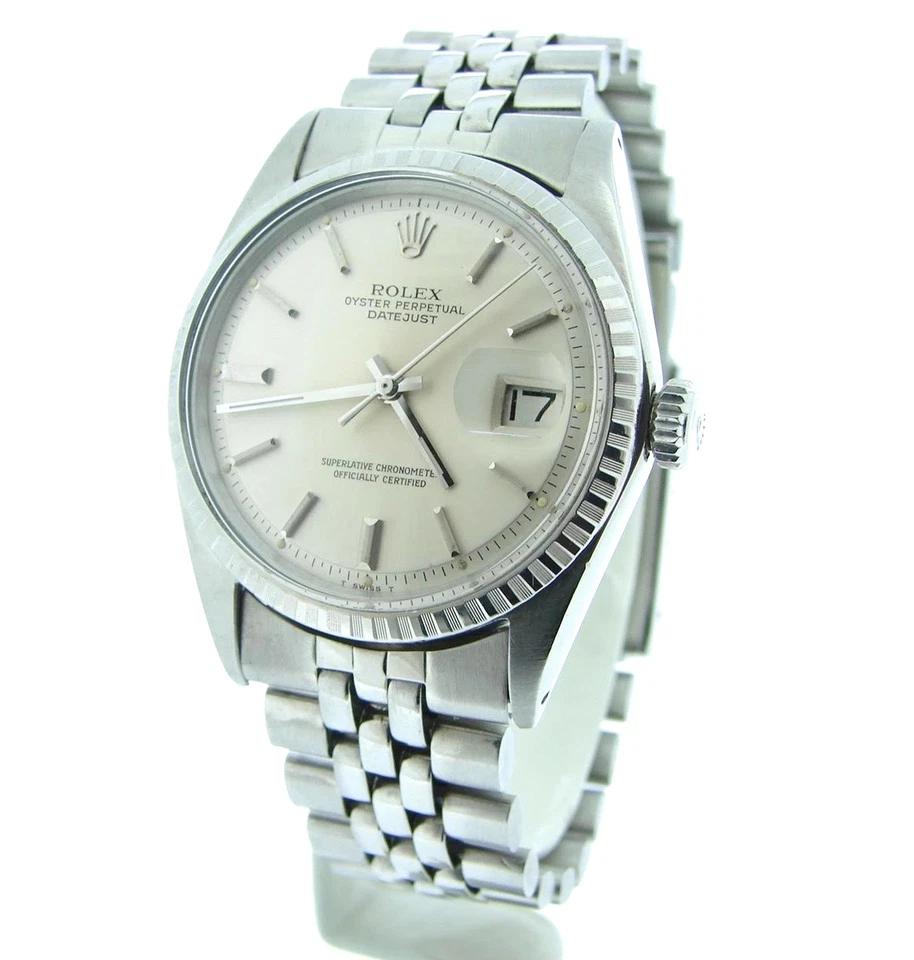 Rolex Datejust 1603 Mens Stainless Steel Watch Rolex USA Oval Link Jubilee Band