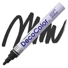 DecoColor, Paint Marker, Black Ink, Broad Point, Opaque Marker, Permanent, Gloss