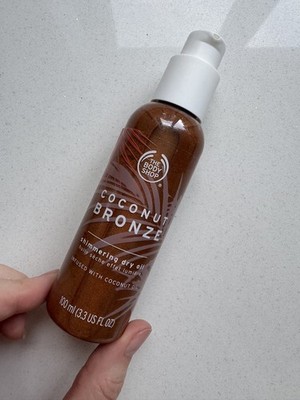 The Body Shop - Coconut Bronze Shimmering Dry Oil Tan Glow 100ml Discontinued