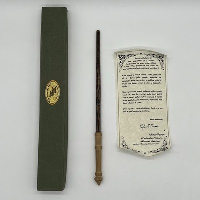 Wizards Keep Wand Alidus Faren w/ Certificate 14'' Fantasy Cosplay Prop Fast Ship
