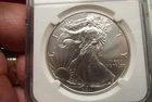 2011 (S) NGC Silver Eagle MS69 Early Releases PQ! Struck in San Fran