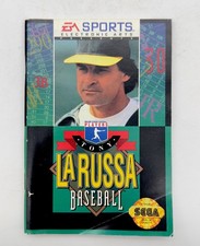 MANUAL ONLY Sega Genesis Tony LaRussa Baseball EA Sports GUC NO TRACKING