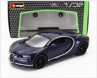 Burago BU43060BL Bugatti - Chiron Le Patron 2016 - Blau Metallisch - 1/32