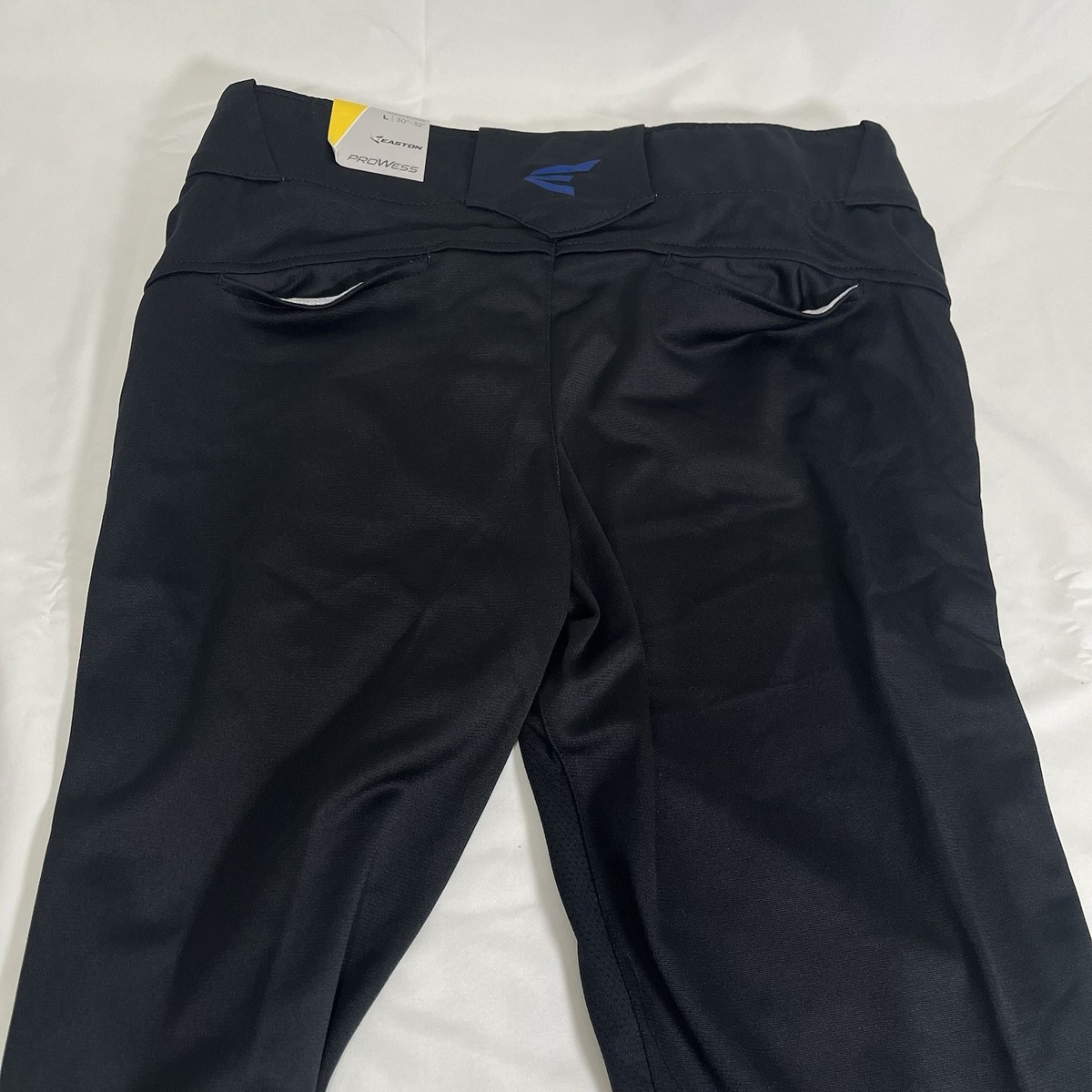 Pantalon Softball Femme Easton Prowess Noir/Royal – Taille L 30-32 – Neuf Avec Étiquette