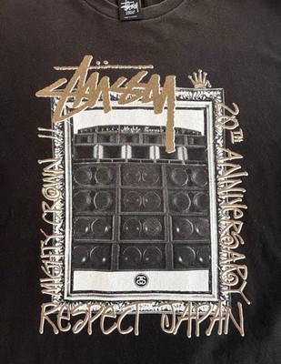 Stussy x Mighty Crown 20th Anniversary Respect World Tour T-Shirt