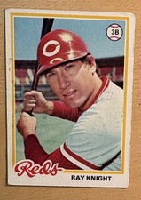 Ray Knight 1978 Topps ROOKIE Baseball Card #674. rookie card picture