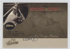 2005 Playoff Absolute Memorabilia Marks of Fame 148/150 Willie McCovey HOF 0c6