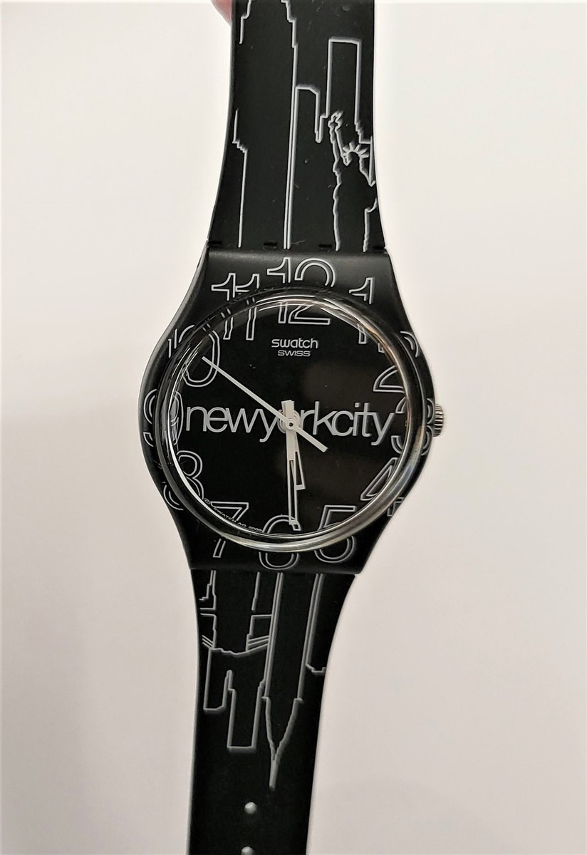 SWATCH SPECIAL 2016 - GZ209 - Lines In The Sky NY City - New  display picture 3