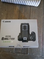 Canon EOS Rebel T100 Camera with Lens Black