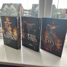 Mystic Box Deception Trilogy (Vow Of Deception) Rina Kent Hardcover Book Set