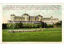 Detroit Publishing PHOSTITNT Mount Washington Hotel White Mountains New Hamps...