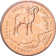Chypre, 2 Euro Cent, Paranumismatique, 2003, Cuivre plaqué acier, SPL