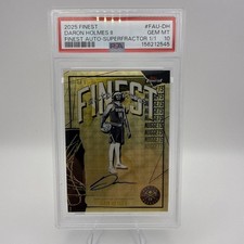 Marketplace image: 2025-26 Topps Finest Basketball Daron Holmes II Superfractor  1/1 Finest Auto 💎