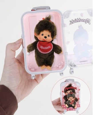 Monchhichi Clear Carrier Case  Monchhichi-chan Or Chimutan By Sekiguchi (PICK 1)