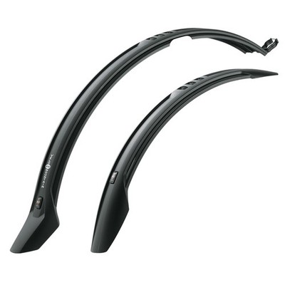 SKS Steck Schutzbleche Set  26-27,5 Zoll Velo 65 MTB Mountain 65mm schwarz